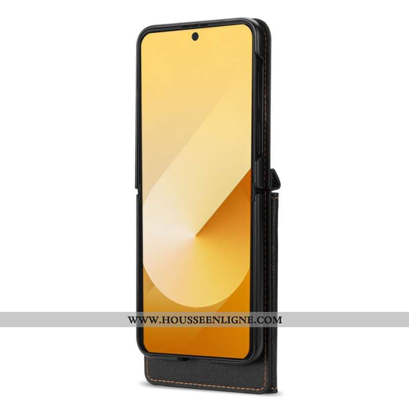 Étui Samsung Galaxy Z Flip 7 Portefeuille à Bandoulière N.BEKUS