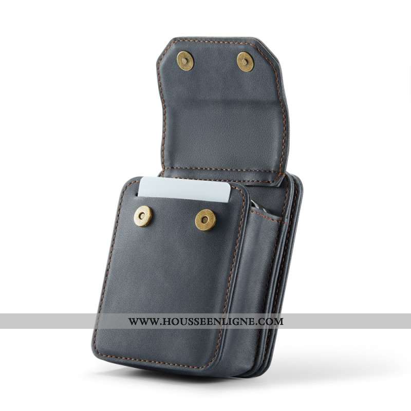 Étui Samsung Galaxy Z Flip Style Sacoche Protection RFID et Bandoulière