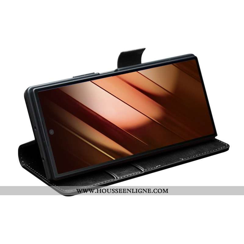 Étui Samsung Galaxy Z Fold 7 Cuir Porte-Cartes