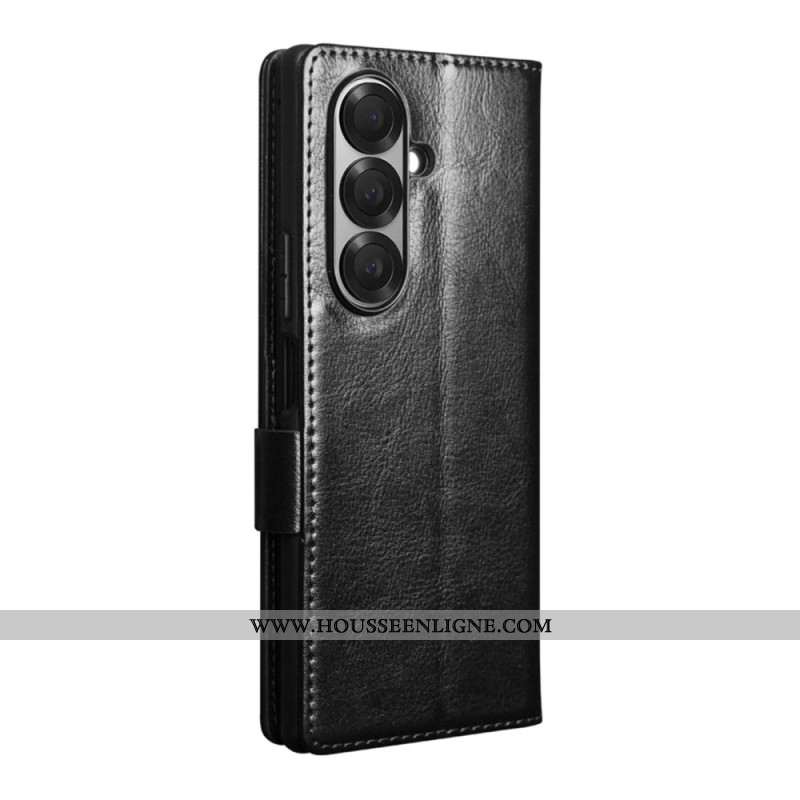 Étui Samsung Galaxy Z Fold 7 Cuir Porte-Cartes