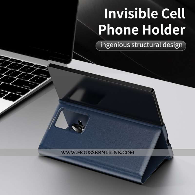 Étui Samsung Galaxy Z Fold 7 Porte-Cartes et Fenêtre Intelligente