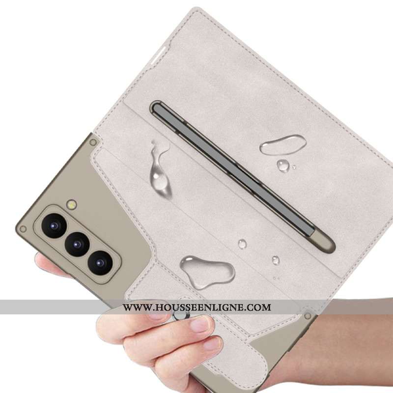 Étui Samsung Galaxy Z Fold 7 Support et Porte-Stylet