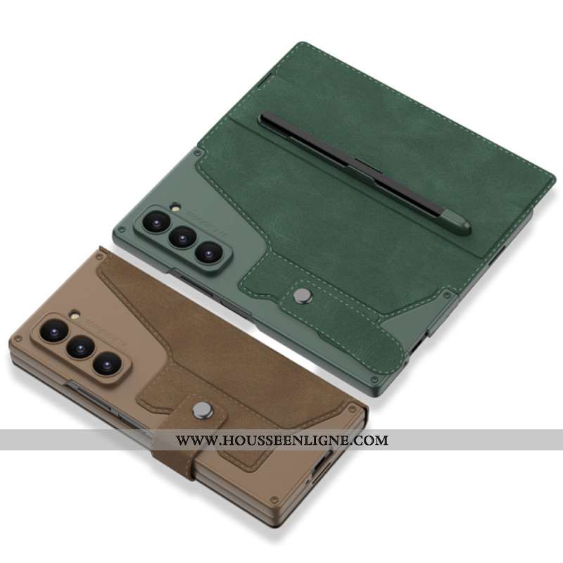 Étui Samsung Galaxy Z Fold 7 Support et Porte-Stylet