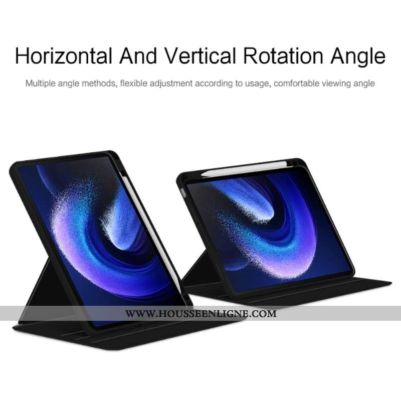 Étui Xiaomi Pad 6 Rotatif Port-Stylet