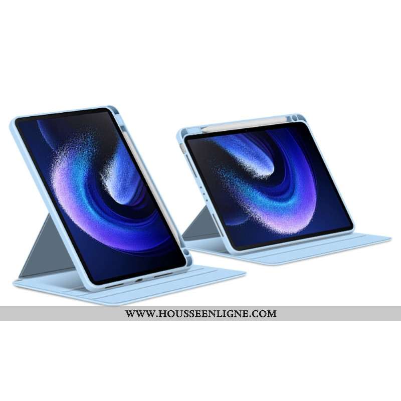 Étui Xiaomi Pad 6 Rotatif Simili Cuir