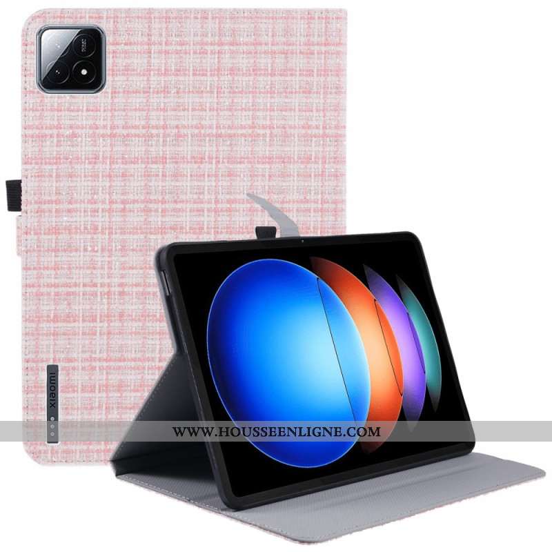 Étui Xiaomi Pad 6S Pro Motif Tissé