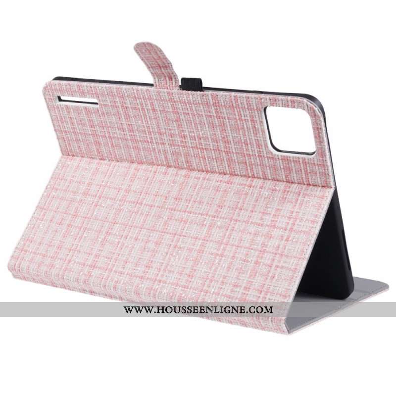Étui Xiaomi Pad 6S Pro Motif Tissé