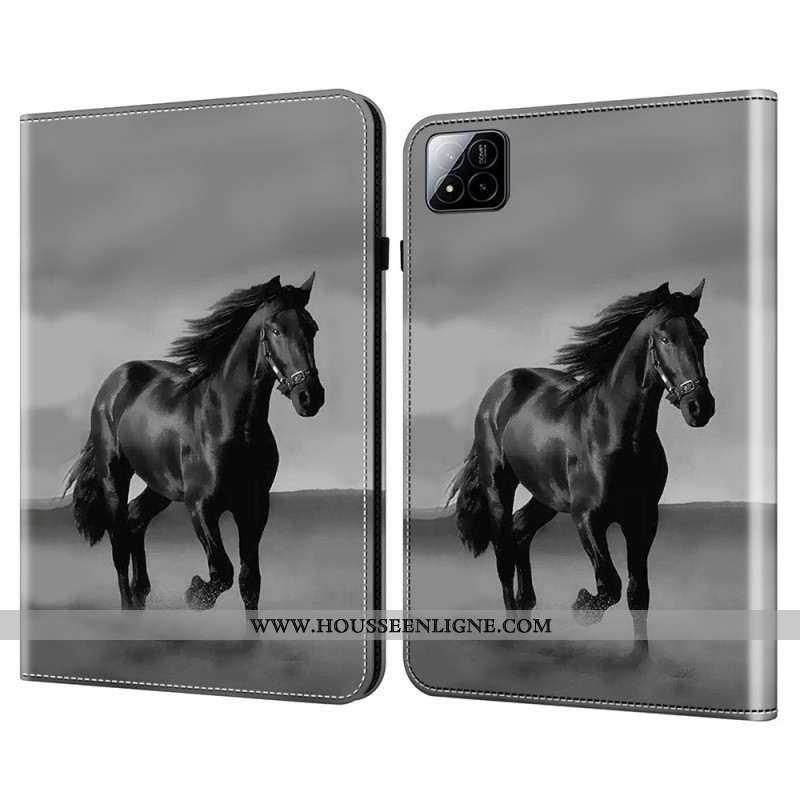 Étui Xiaomi Pad 7 / 7 Pro Cheval Noir