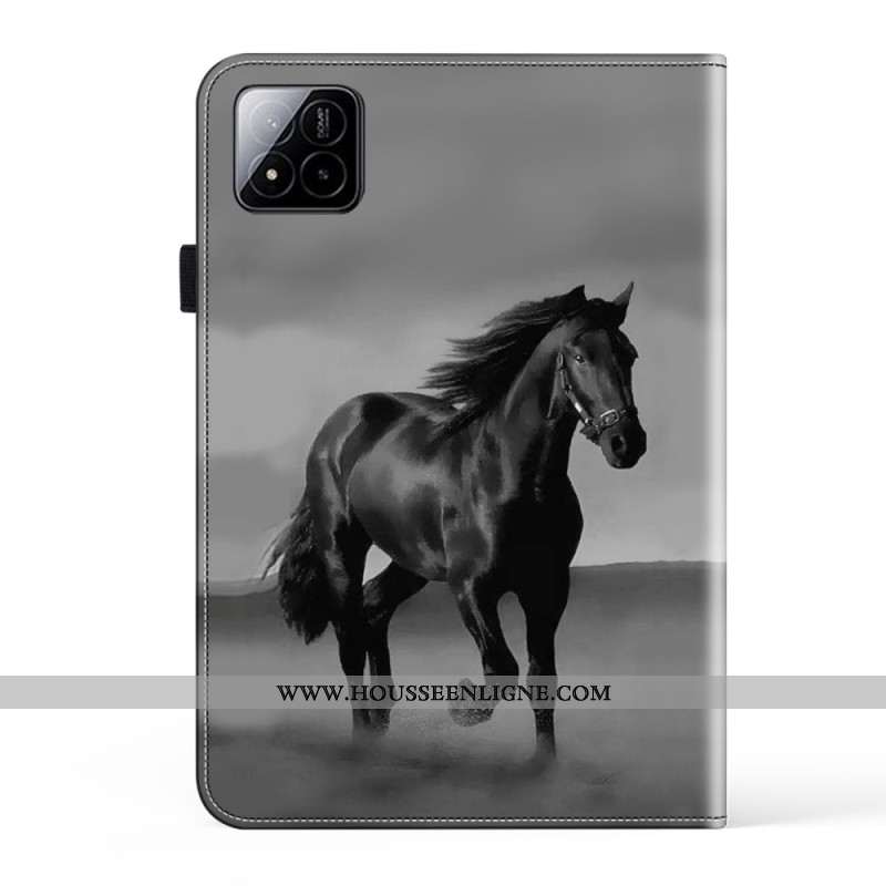 Étui Xiaomi Pad 7 / 7 Pro Cheval Noir