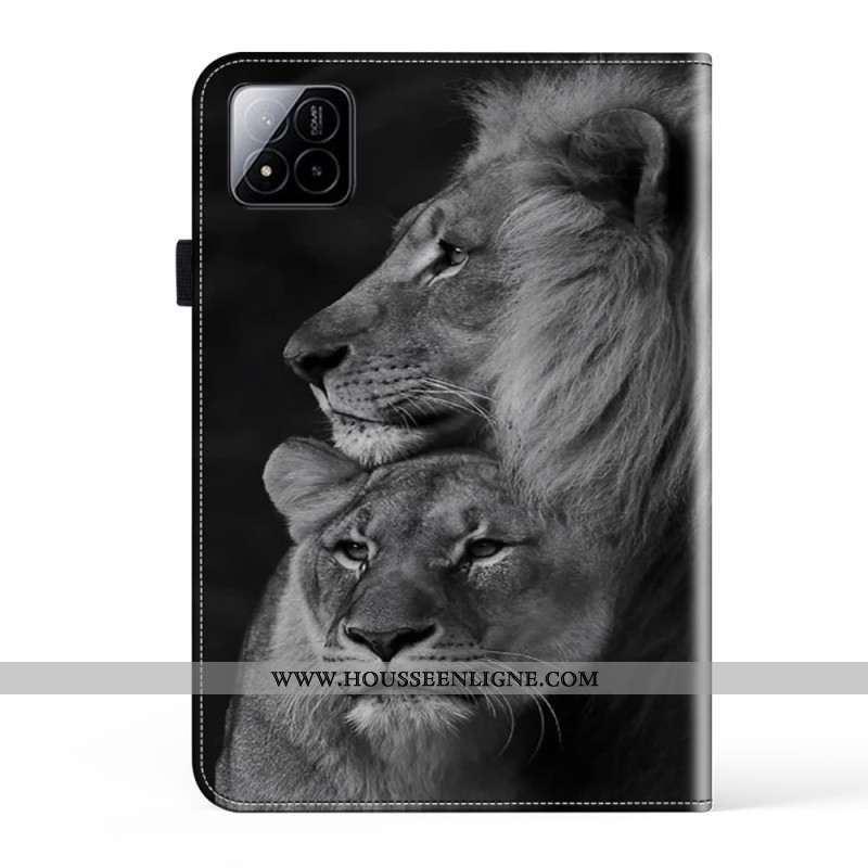 Étui Xiaomi Pad 7 / 7 Pro Couple de Lions