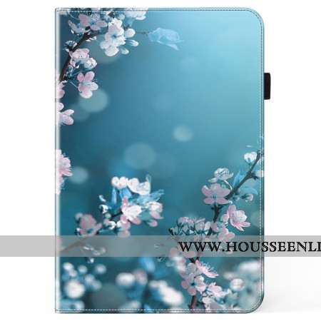 Étui Xiaomi Pad 7 / 7 Pro Fleurs de Pêcher
