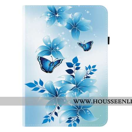 Étui Xiaomi Pad 7 / Pad 7 Pro Décor Bleu