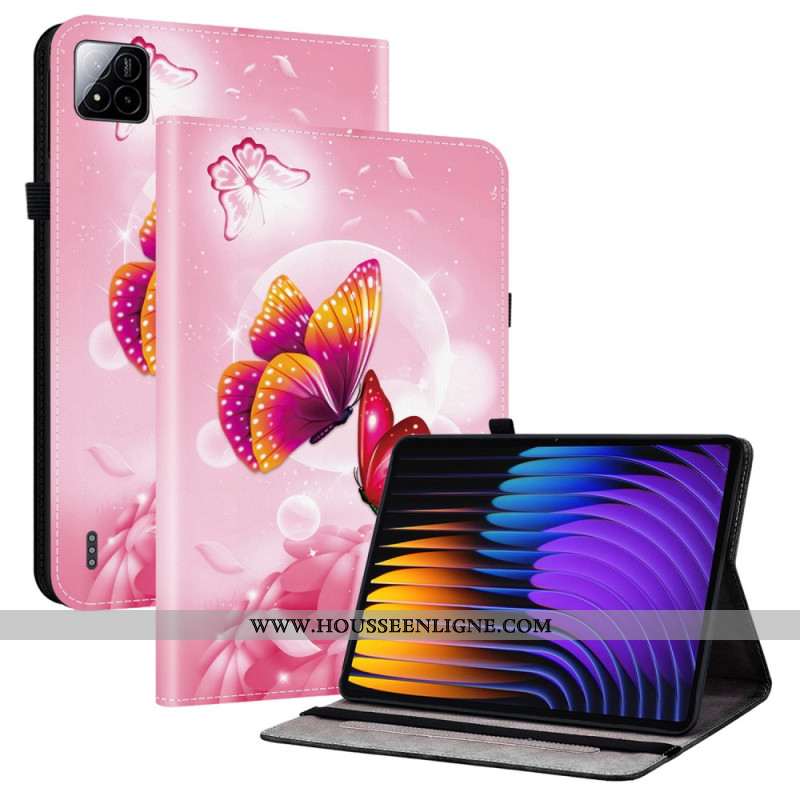 Étui Xiaomi Pad 7 / Pad 7 Pro Décor Rose