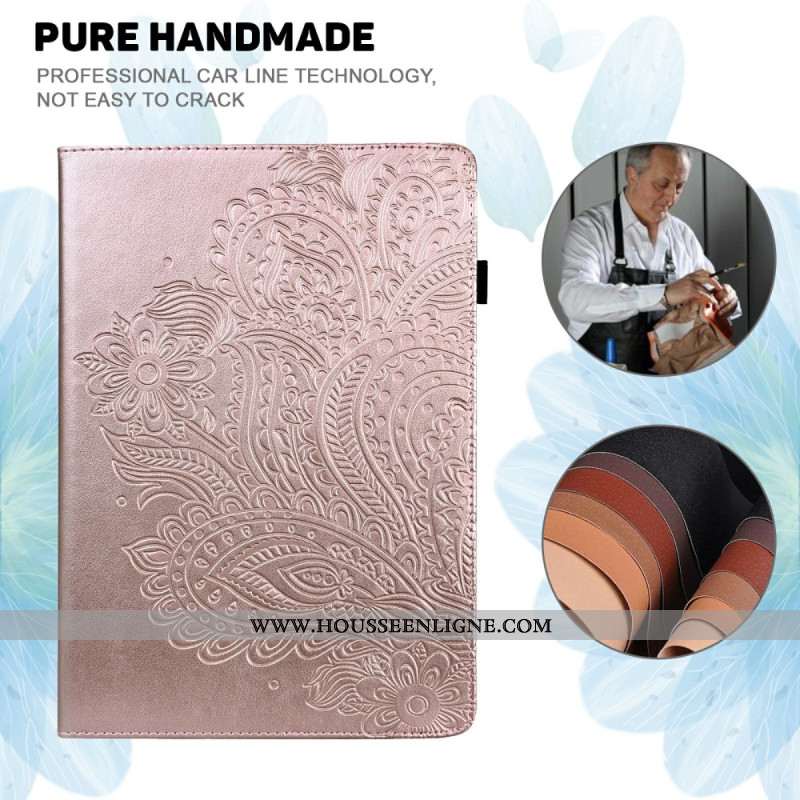 Étui Xiaomi Pad 7 / Pad 7 Pro Effet Daim Mandala