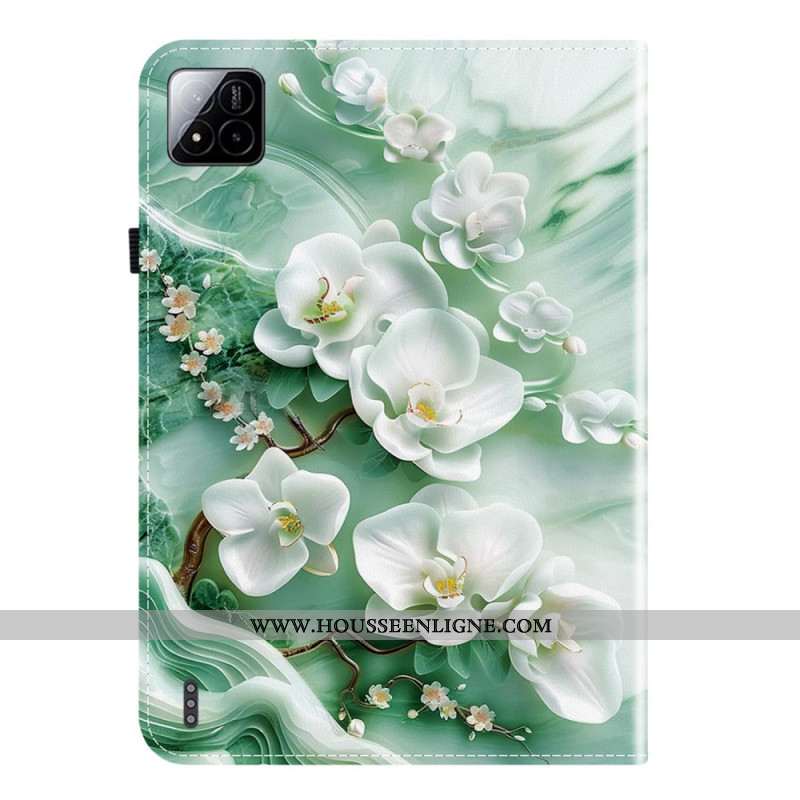 Étui Xiaomi Pad 7 / Pad 7 Pro Fleurs de Jade