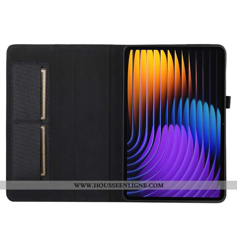 Étui Xiaomi Pad 7 / Pad 7 Pro Texture Tissu