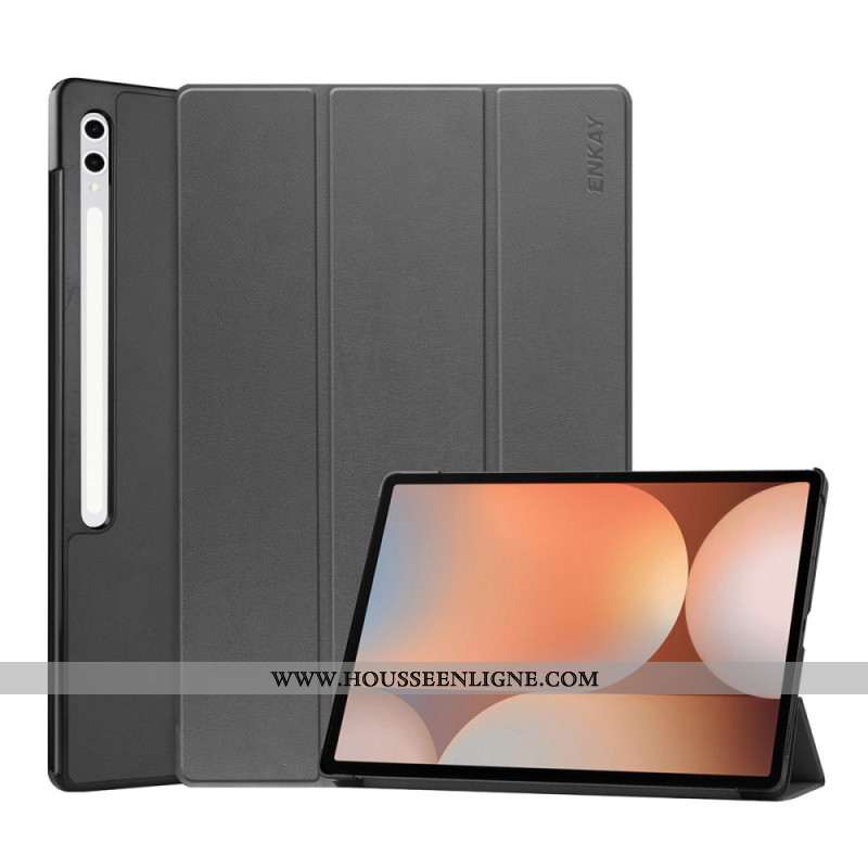 Étui de protection pour Samsung Galaxy Tab S9 Ultra / Galaxy Tab S10 Ultra Porte-Stylet ENKAY