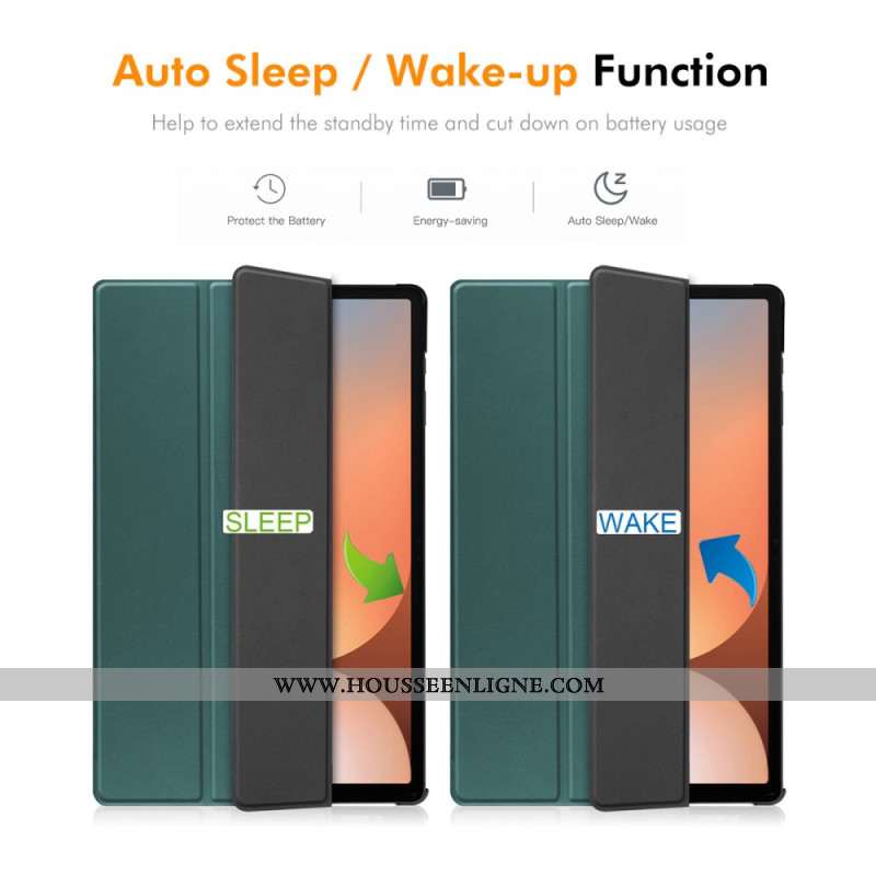 Étui de protection pour Samsung Galaxy Tab S9 Ultra / Galaxy Tab S10 Ultra Porte-Stylet ENKAY