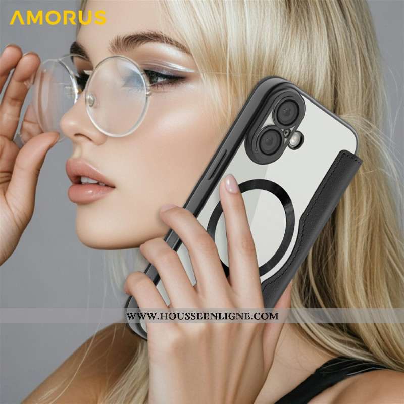 Étui iPhone 17 Compatible MagSafe avec Porte-Cartes RFID