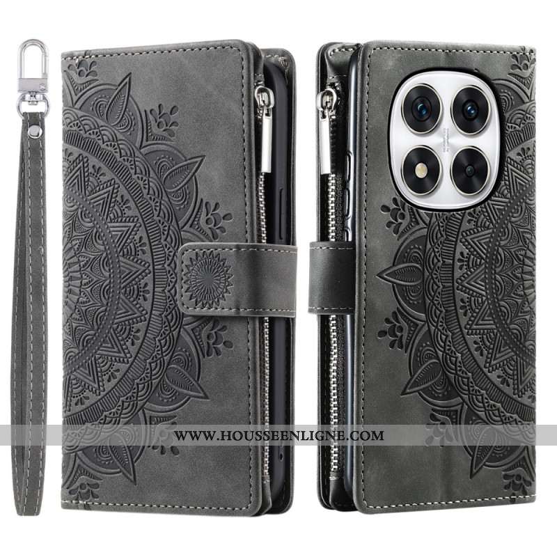 Étui portefeuille pour Xiaomi Redmi Note 14 Pro Plus 5G / 14 Pro 5G / Poco X7 Portefeuille Effet Dai