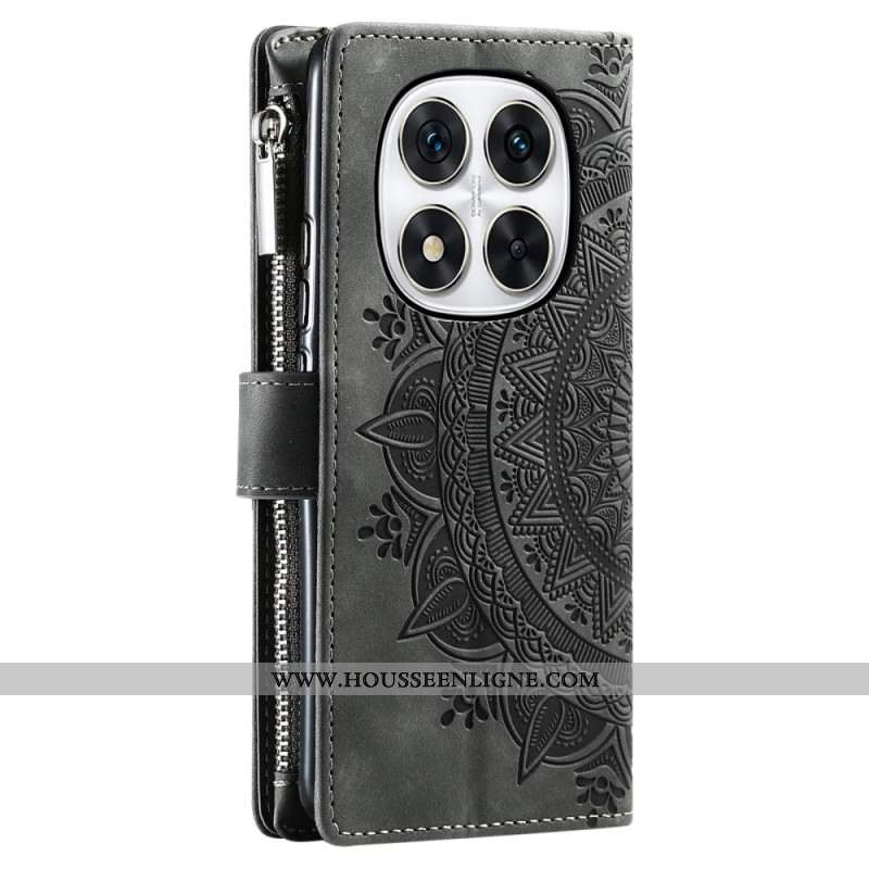 Étui portefeuille pour Xiaomi Redmi Note 14 Pro Plus 5G / 14 Pro 5G / Poco X7 Portefeuille Effet Dai