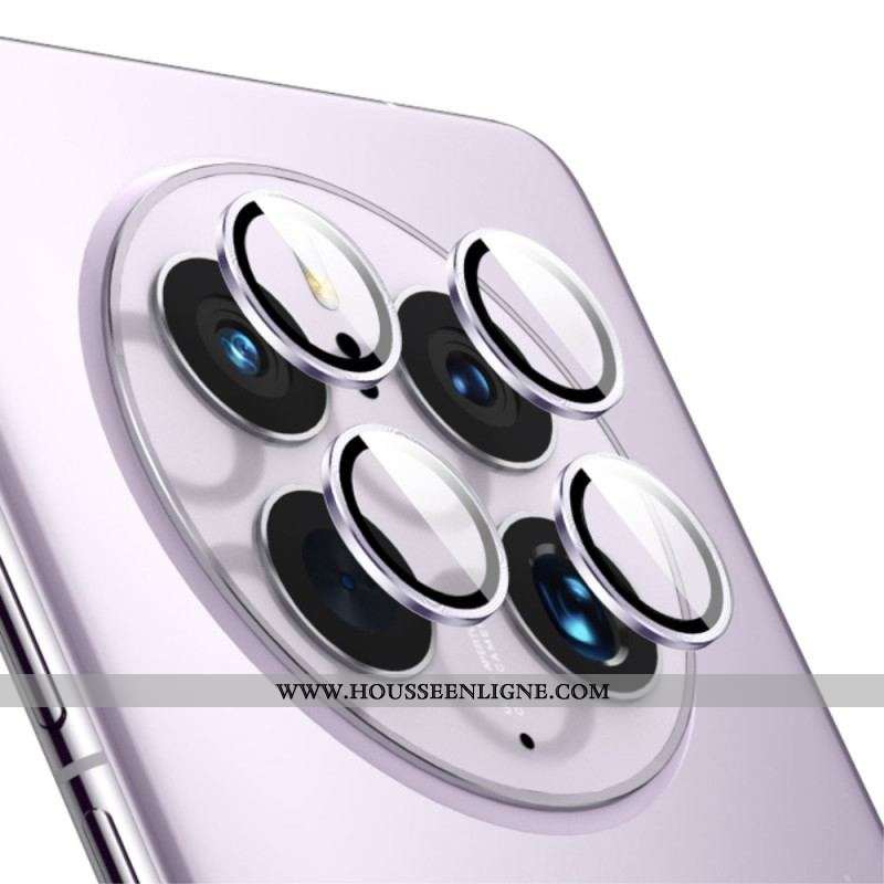 Anneaux en Verre Trempé et Aluminium pour Lentilles Huawei Mate 50 Pro