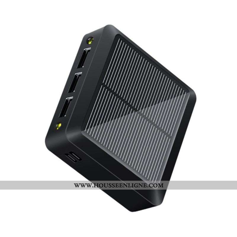 Batterie Externe 10000mAh Énergie Solaire