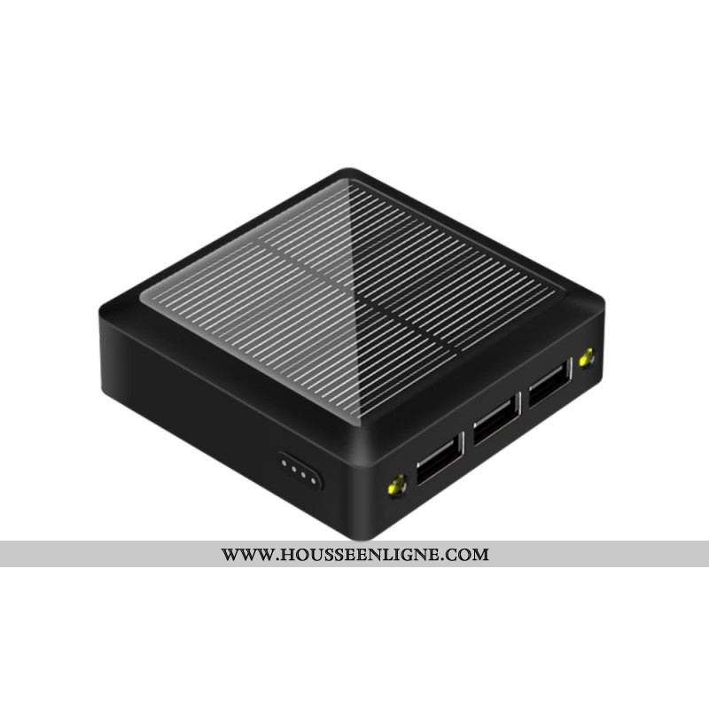 Batterie Externe 10000mAh Énergie Solaire