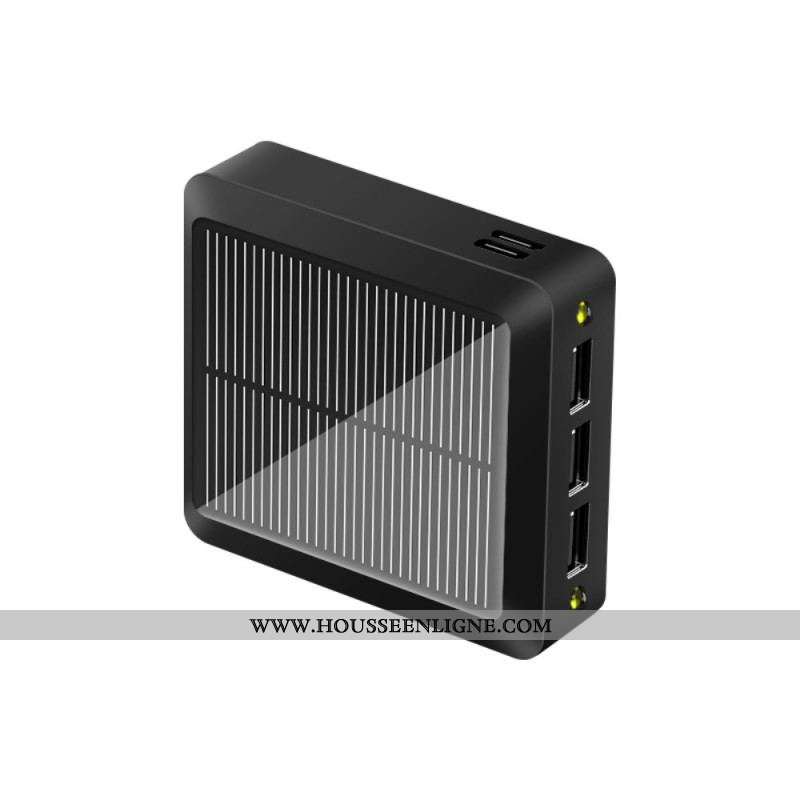 Batterie Externe 10000mAh Énergie Solaire