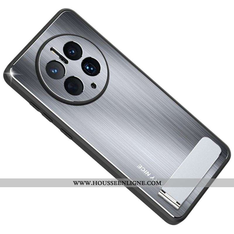 Coque Huawei Mate 50 Pro Aluminium et Support Mains libres