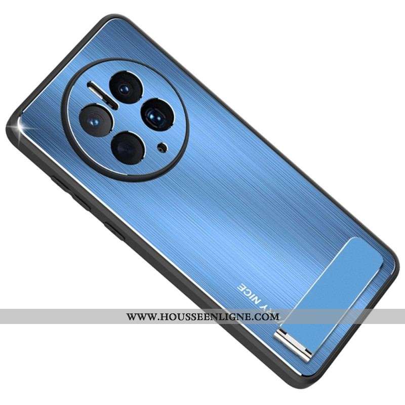 Coque Huawei Mate 50 Pro Aluminium et Support Mains libres