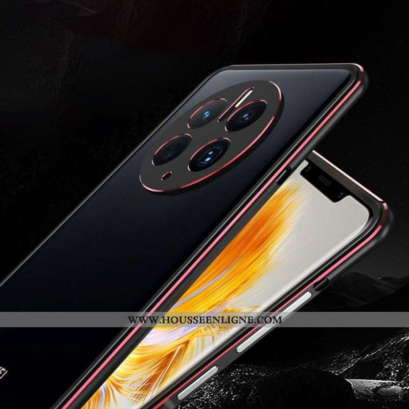 Coque Huawei Mate 50 Pro Cadre Bumper et Protection Module Photo Arrière