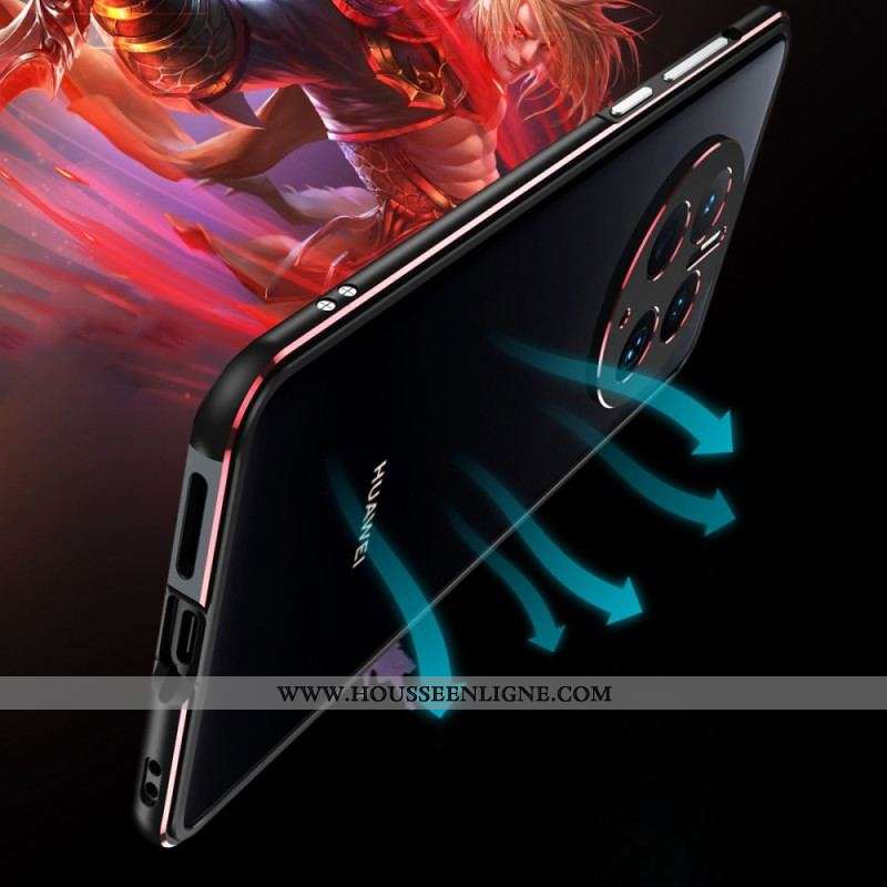 Coque Huawei Mate 50 Pro Cadre Bumper et Protection Module Photo Arrière