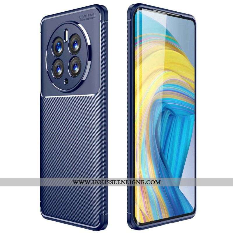 Coque Huawei Mate 50 Pro Fibre Carbone Flexible