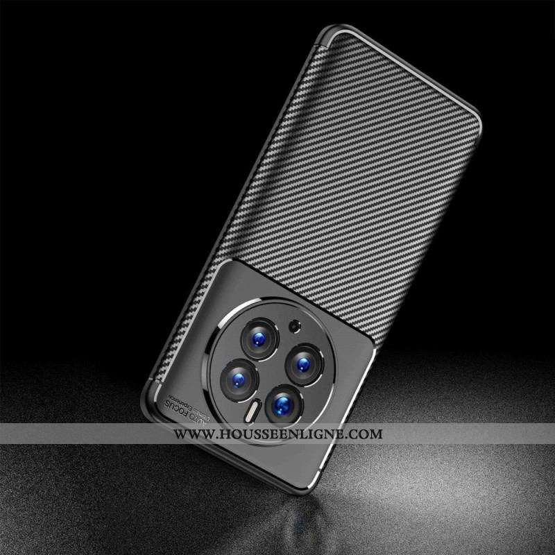 Coque Huawei Mate 50 Pro Fibre Carbone Flexible