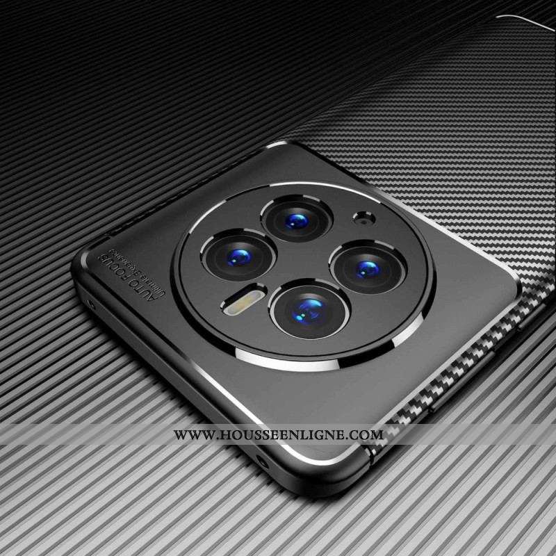 Coque Huawei Mate 50 Pro Fibre Carbone Flexible