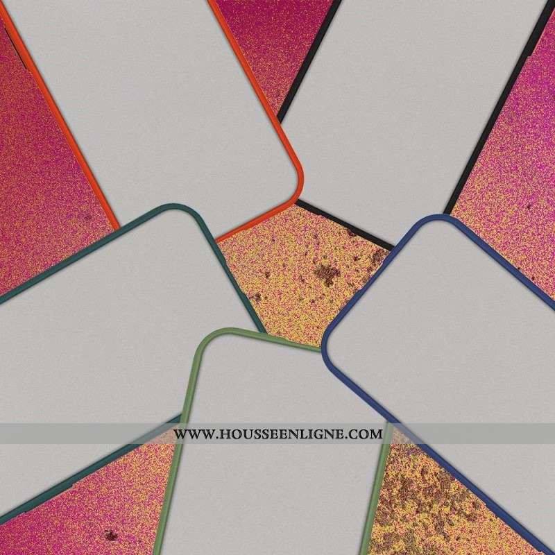 Coque Huawei Mate 50 Pro Hybride Rebords Colorés