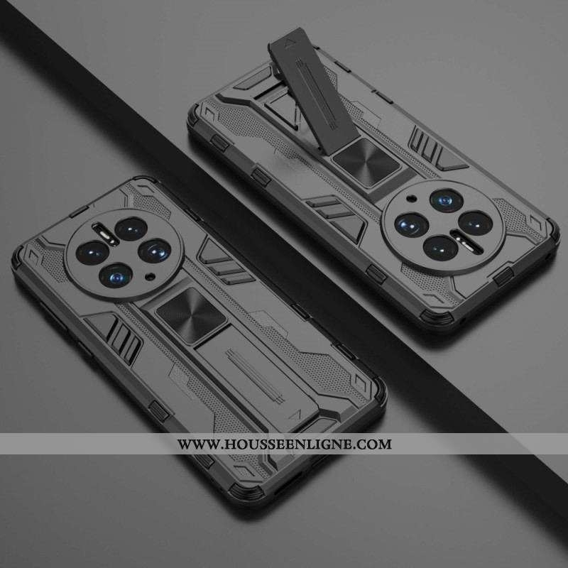 Coque Huawei Mate 50 Pro Support Amovible Vertical et Horizontal