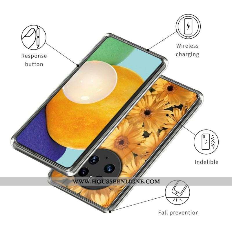 Coque Huawei Mate 50 Pro Tournesols