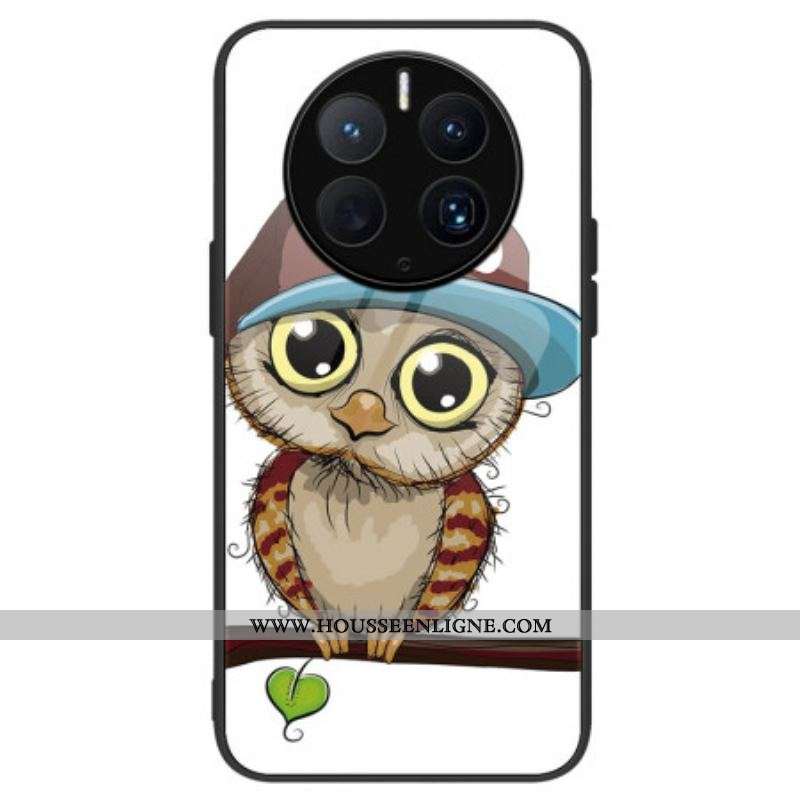 Coque Huawei Mate 50 Pro Verre Trempé Bad Hibou