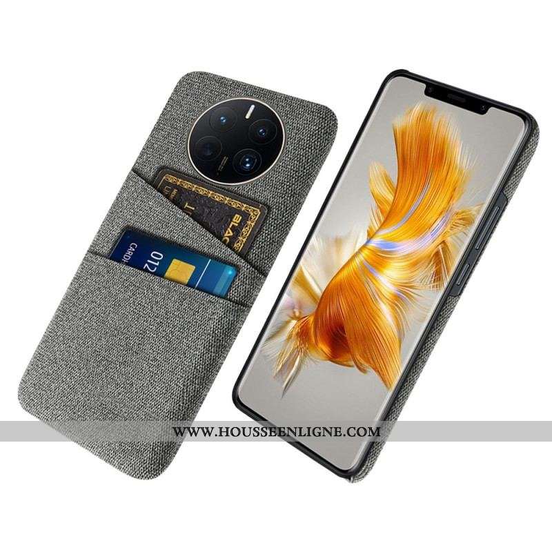 Coque Huawei Mate 50 ProTissu Porte-Cartes