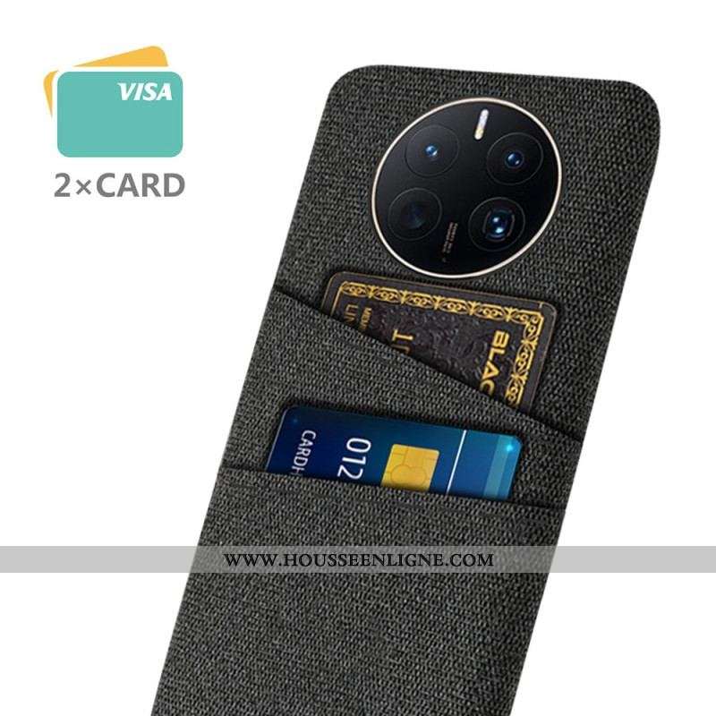 Coque Huawei Mate 50 ProTissu Porte-Cartes