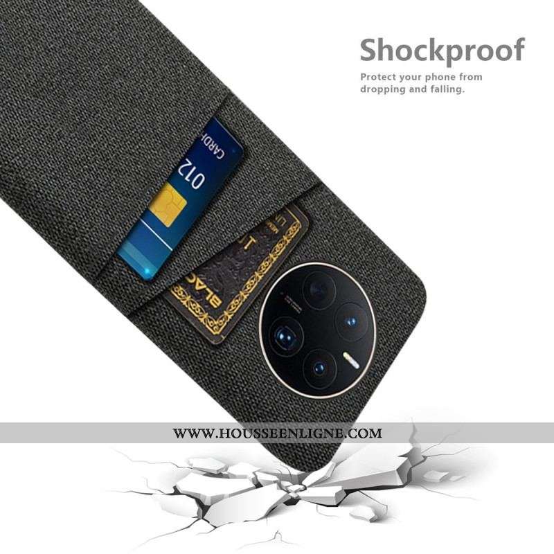 Coque Huawei Mate 50 ProTissu Porte-Cartes