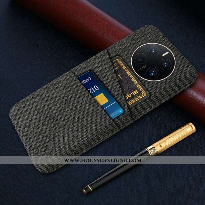 Coque Huawei Mate 50 ProTissu Porte-Cartes