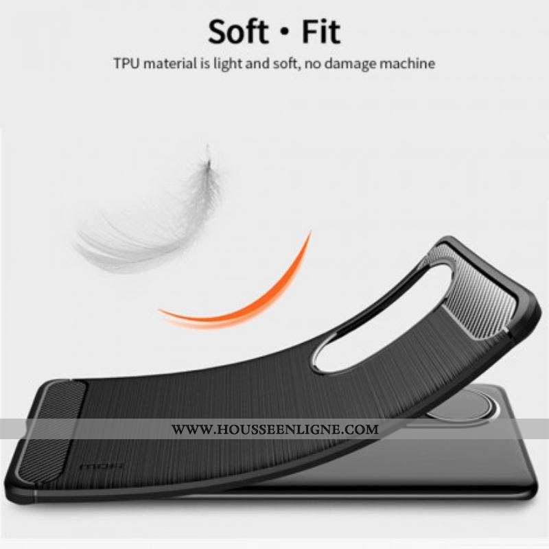Coque Huawei P50 Fibre Carbone Brossée MOFI