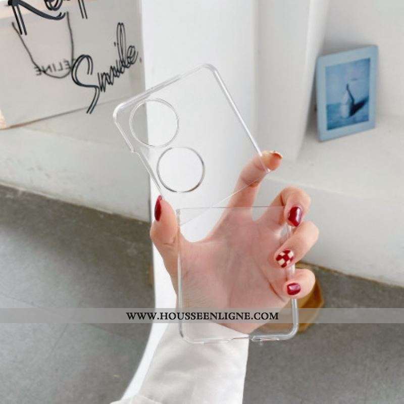 Coque Huawei P50 Pocket Transparente