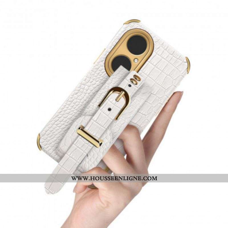 Coque Huawei P50 Pro Croco Bracelet
