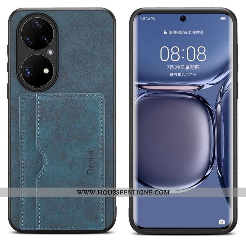 Coque Huawei P50 Pro Porte-Cartes Denior