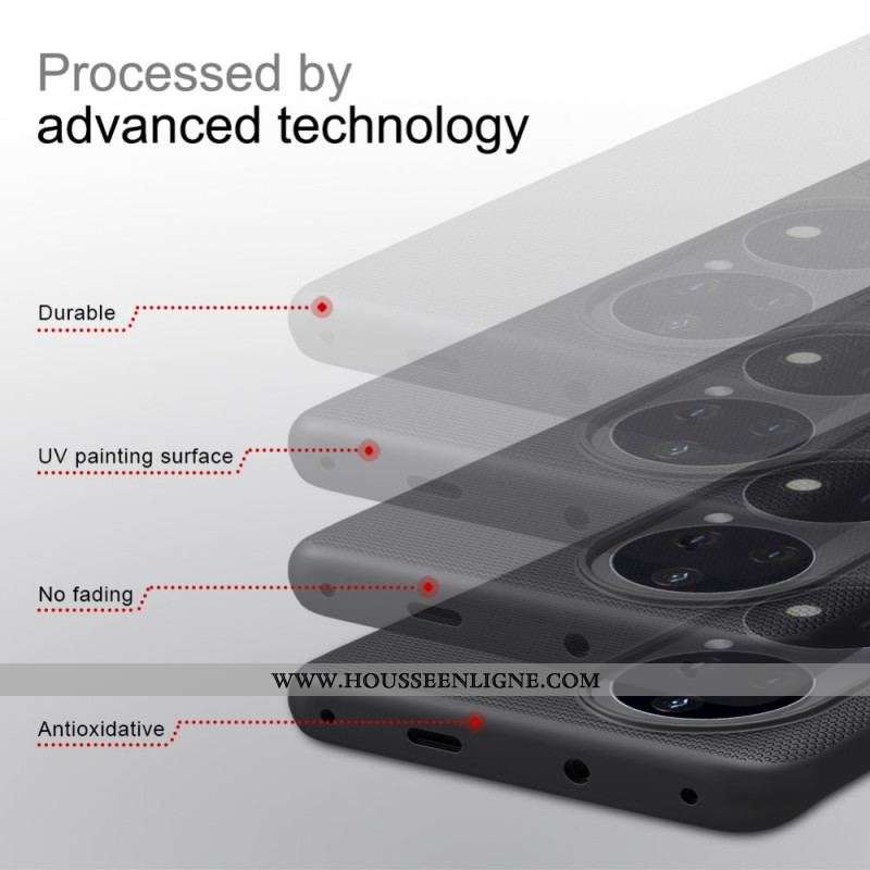 Coque Huawei P50 Pro Rigide Givré Nillkin