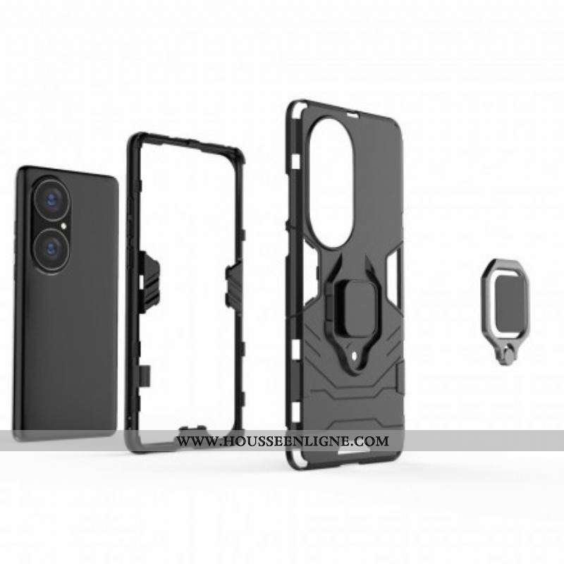 Coque Huawei P50 Pro Ring Résistante